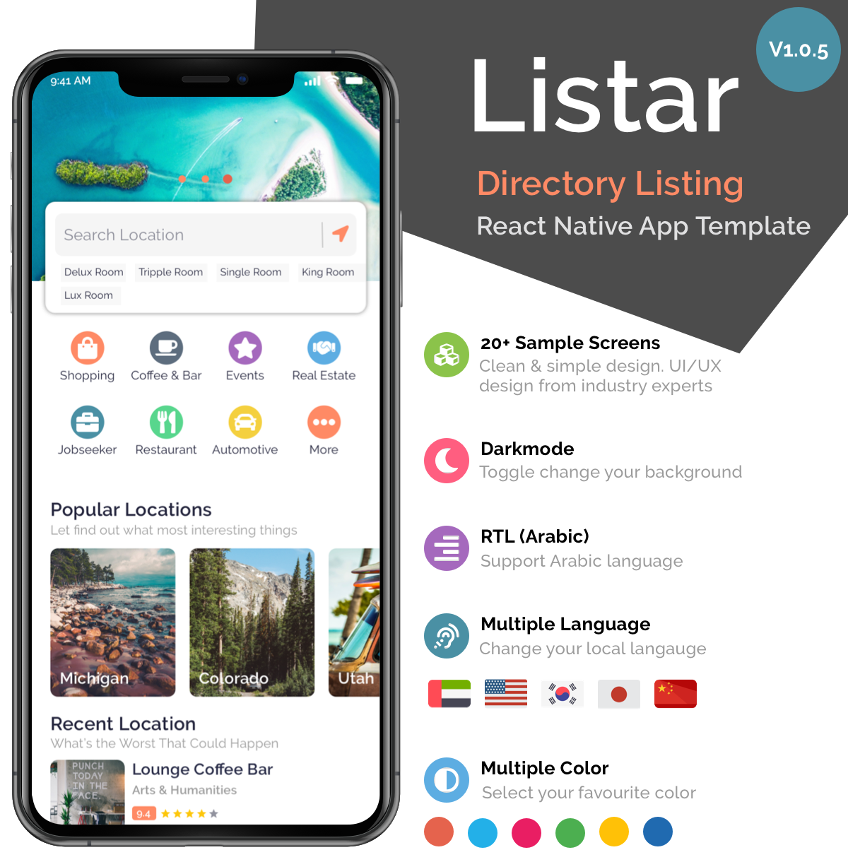 ListApp v1.7.3 вЂ“ Listing Directory mobile app by React Native В» Premium Scripts, Plugins Mobile