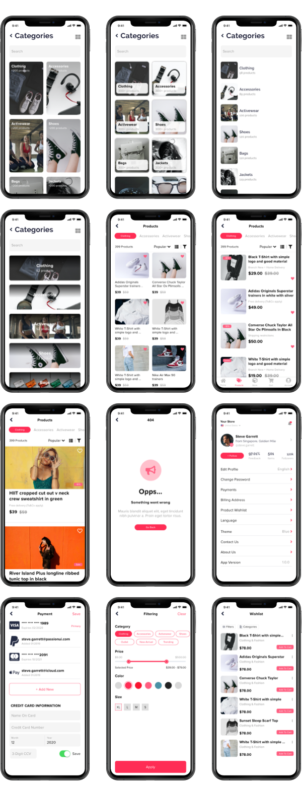 Mazi - mobile React Native UI KIT Elements - 16