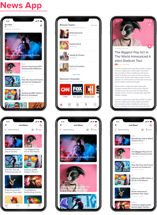 Mazi - mobile React Native UI KIT Elements - 19