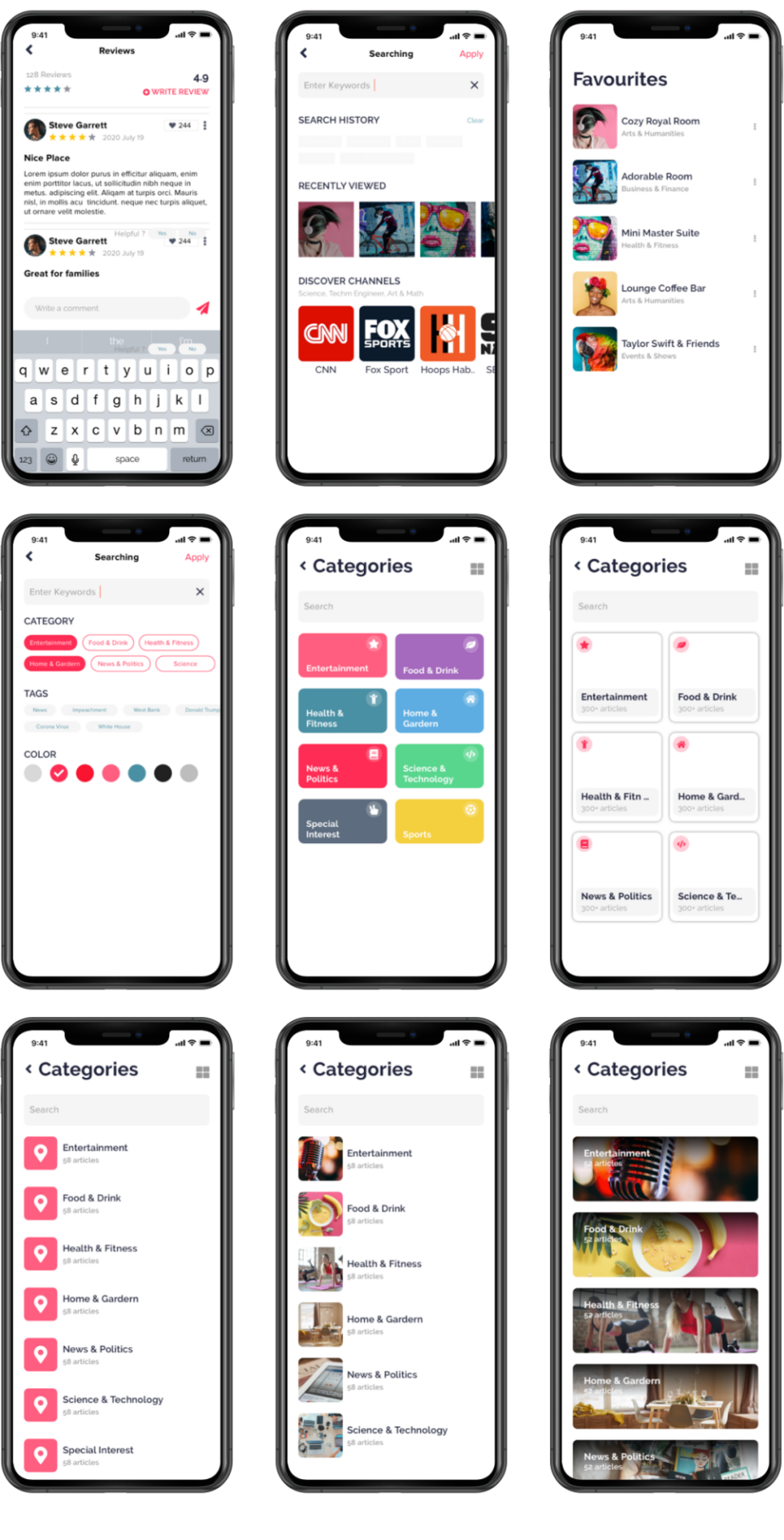 Mazi - mobile React Native UI KIT Elements - 20